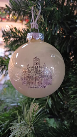 Stadhuis Delft kerstbal champagne glans